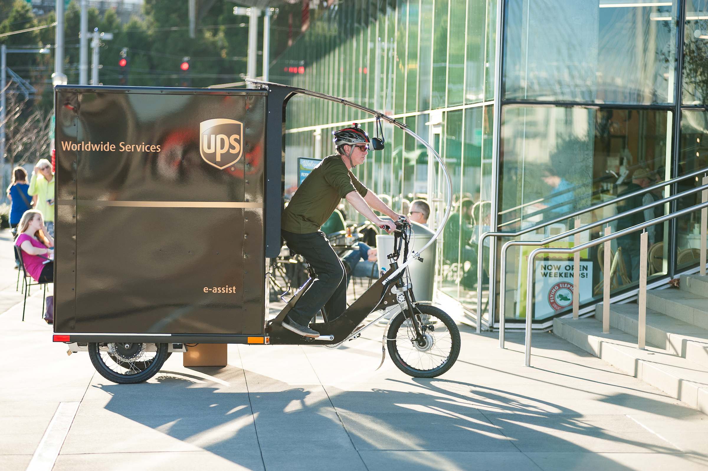 cargo bike ups