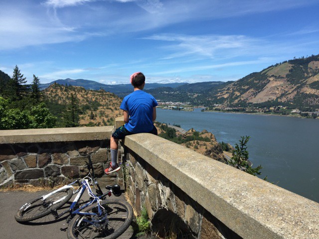 columbia gorge bike trail