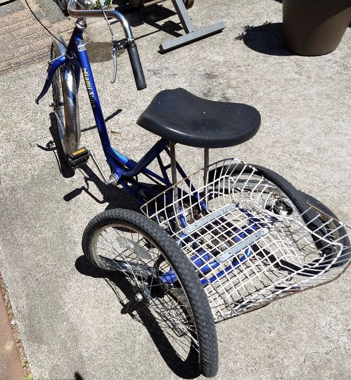 old person bike