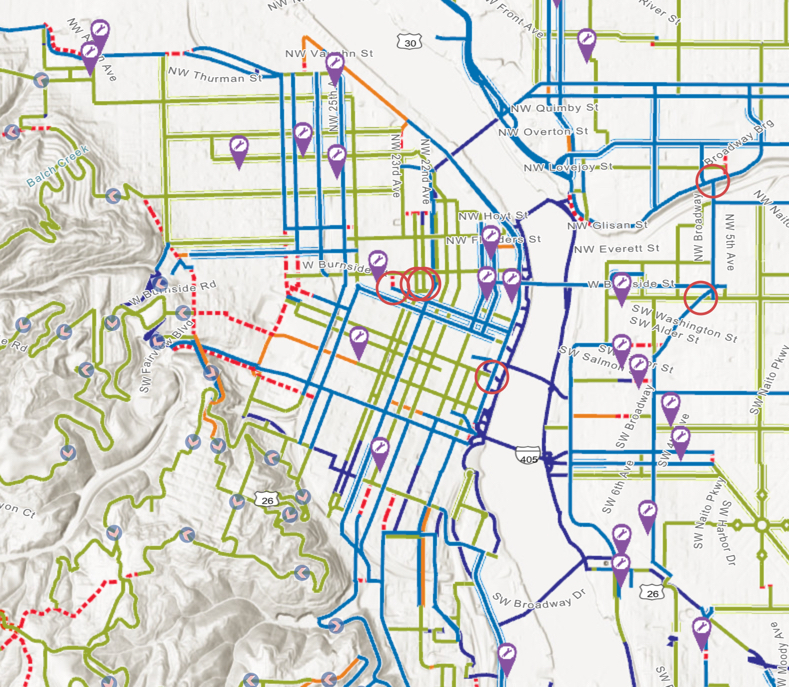 google maps for bikes