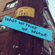 Gal by Bike: How guerrilla artist Dawn Furstenberg started making 'road signs for the soul'