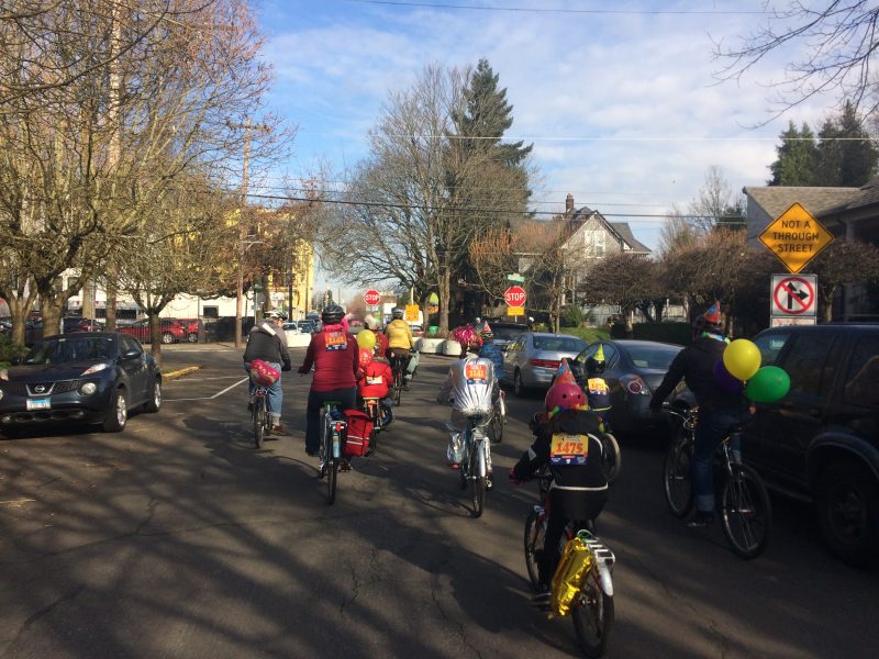 Worst Day of the Year Ride 2018 family route