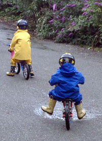 Newt Suit and rain boots all day, every day.