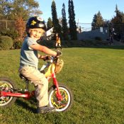 Family Biking: Preludes to pedaling their own set of wheels