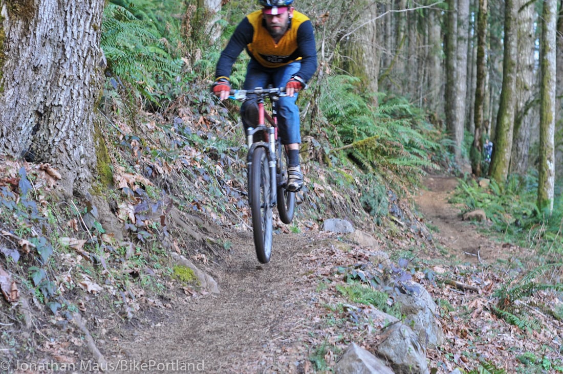 sandy ridge mountain biking