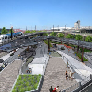 New Steel Bridge Skatepark would create plaza destination in Old Town