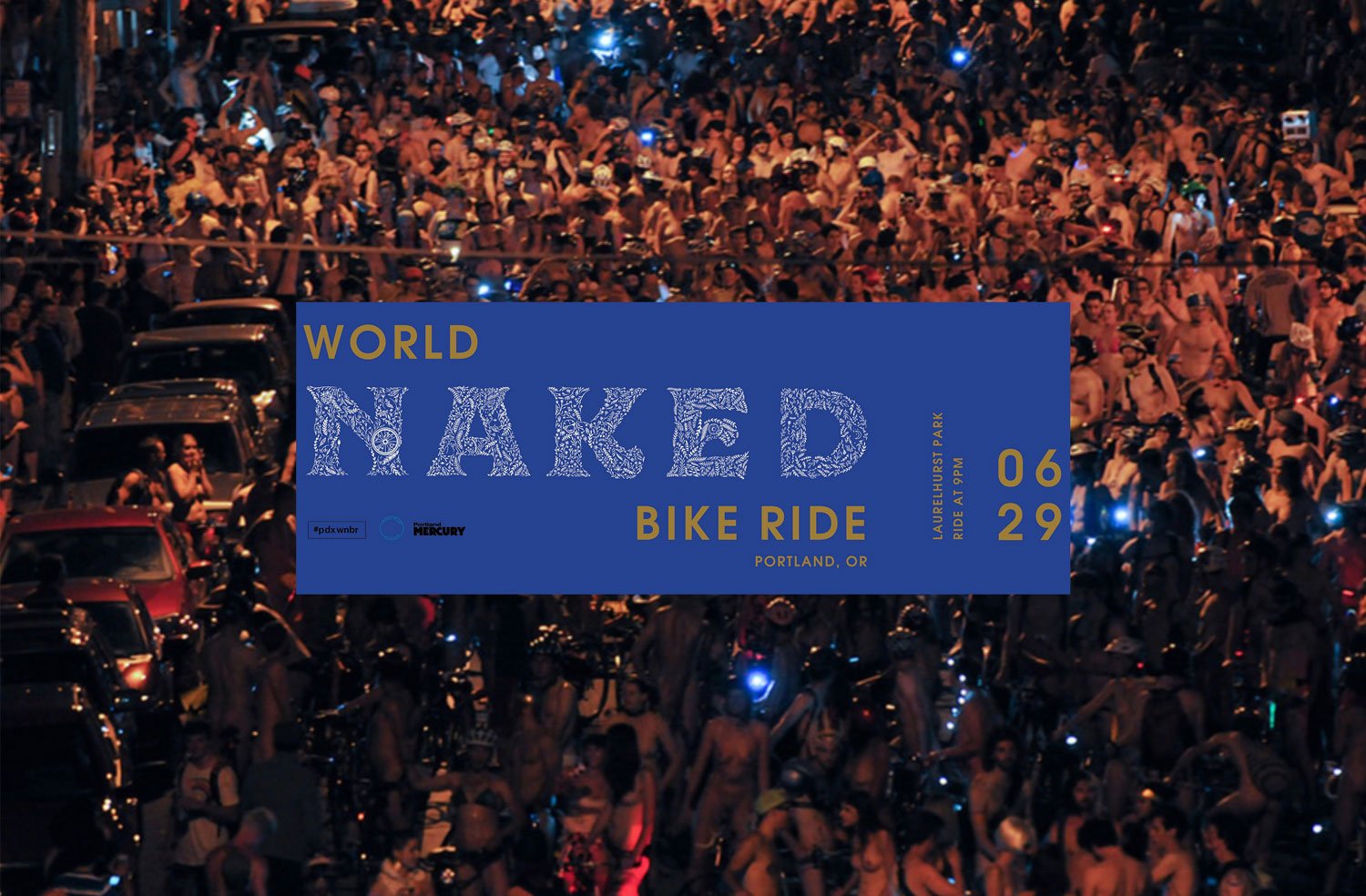 world naked bike ride BikePortland