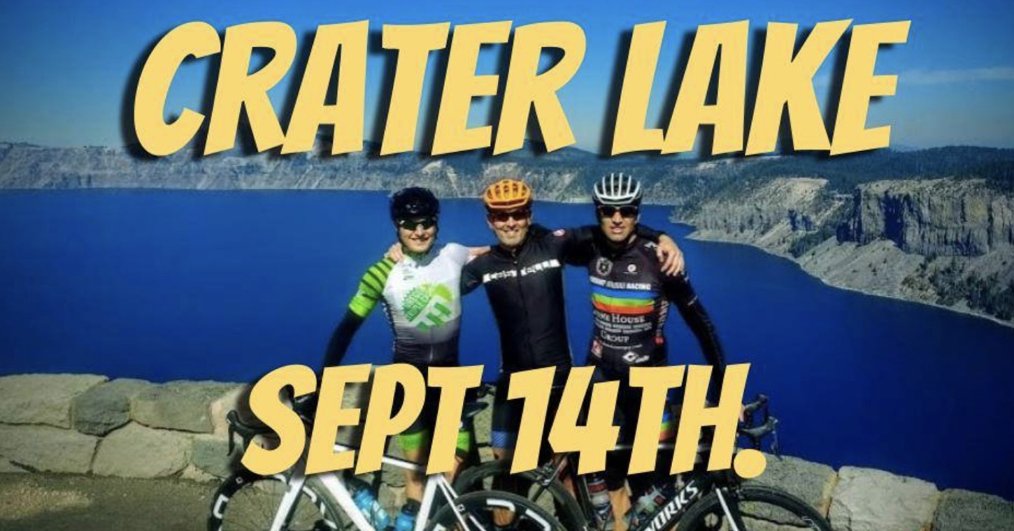 crater lake bike ride 2019