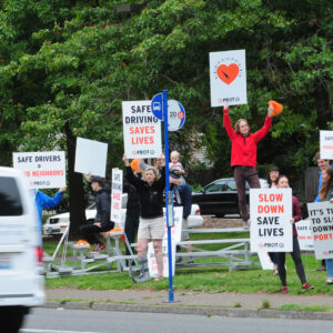 PBOT safe speed cheering crew