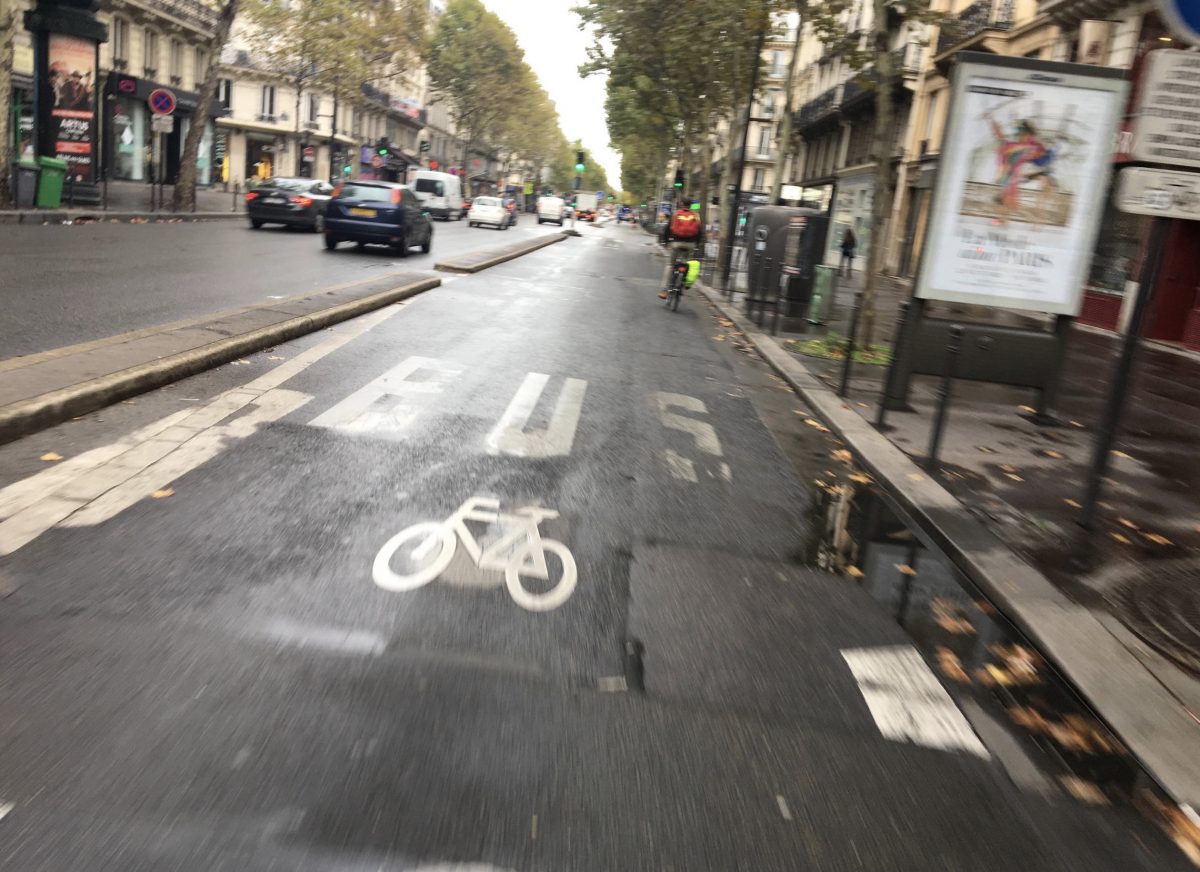Opinion: Riding a bike in Paris and the future of carfree lanes in