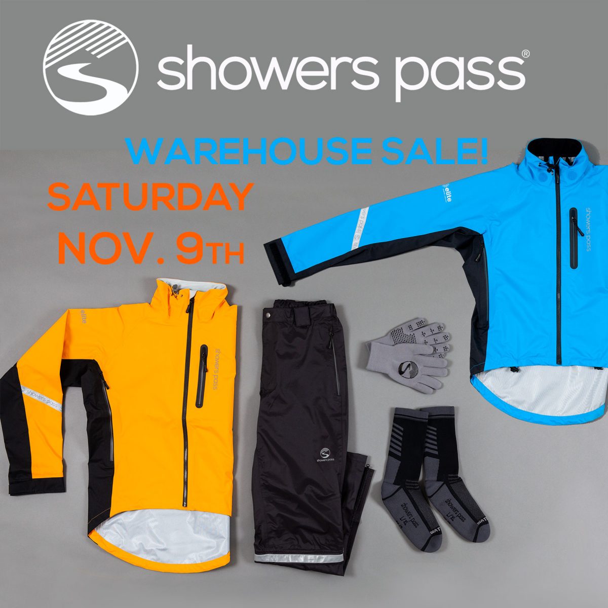Weekend Event Guide Showers Pass Warehouse Sale, Endless Summer ride