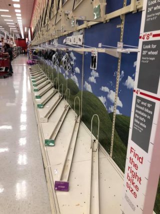 target bike rack wall