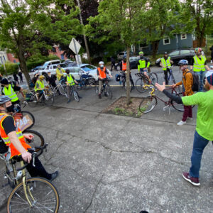 Bike patrol squad at Portland Protests