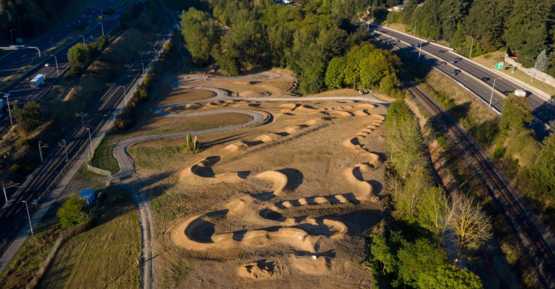 Here’s the amazing new pump track coming to Gateway Green BikePortland
