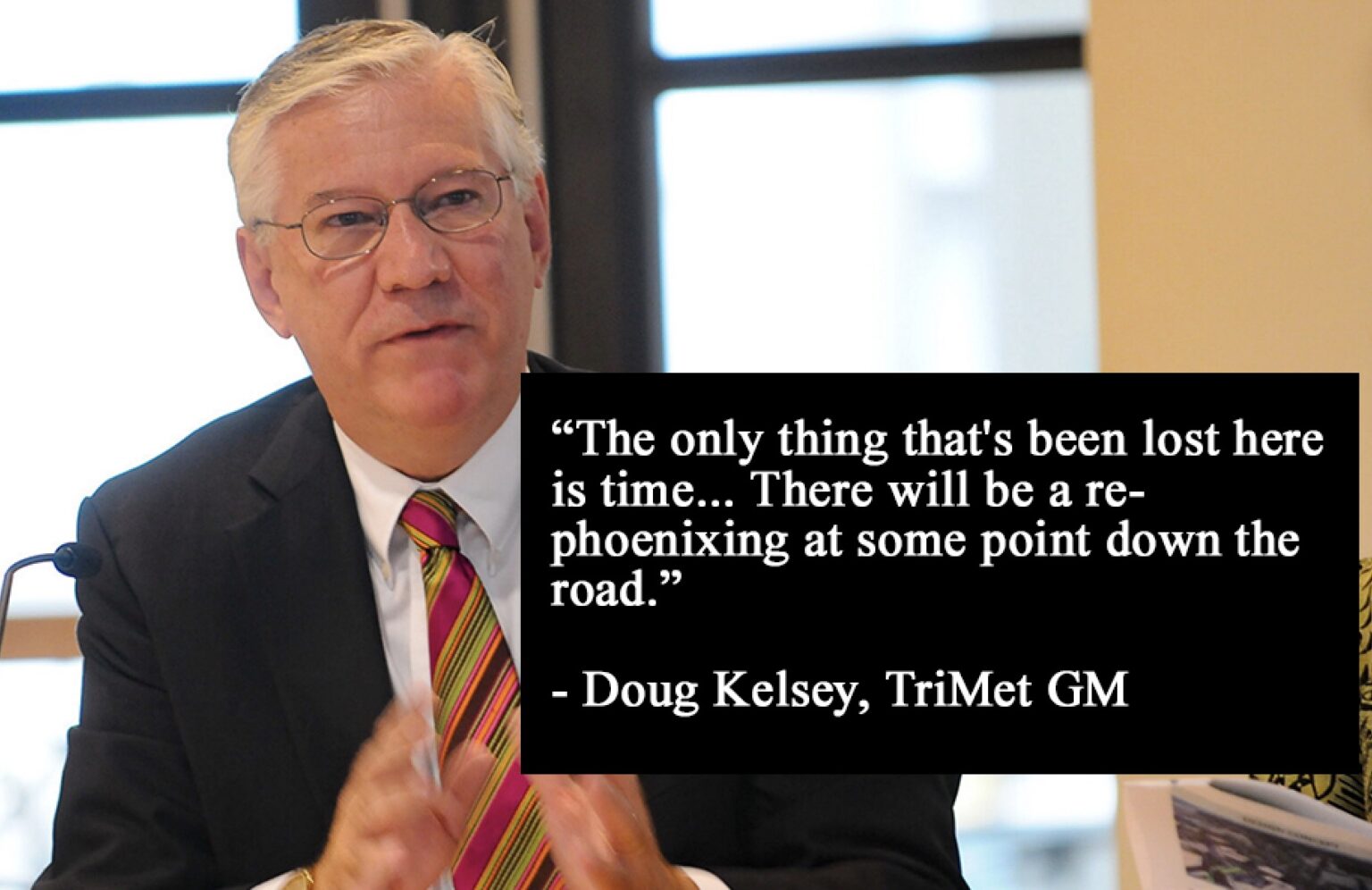 TriMet GM stays positive as reality of SW Corridor project loss settles