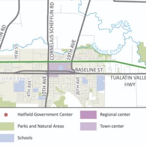 map of council creek regional trail