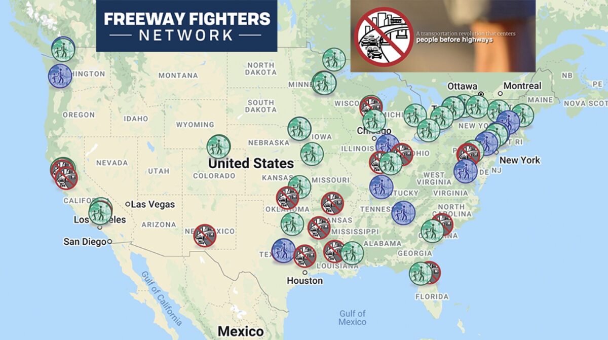 Freeway Fighters Network map