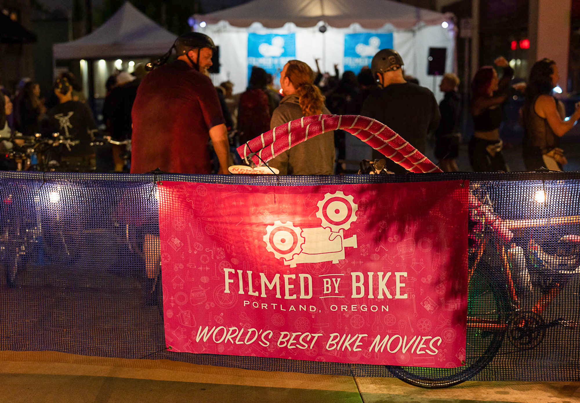 Dispatch and photos from Filmed by Bike Street Party