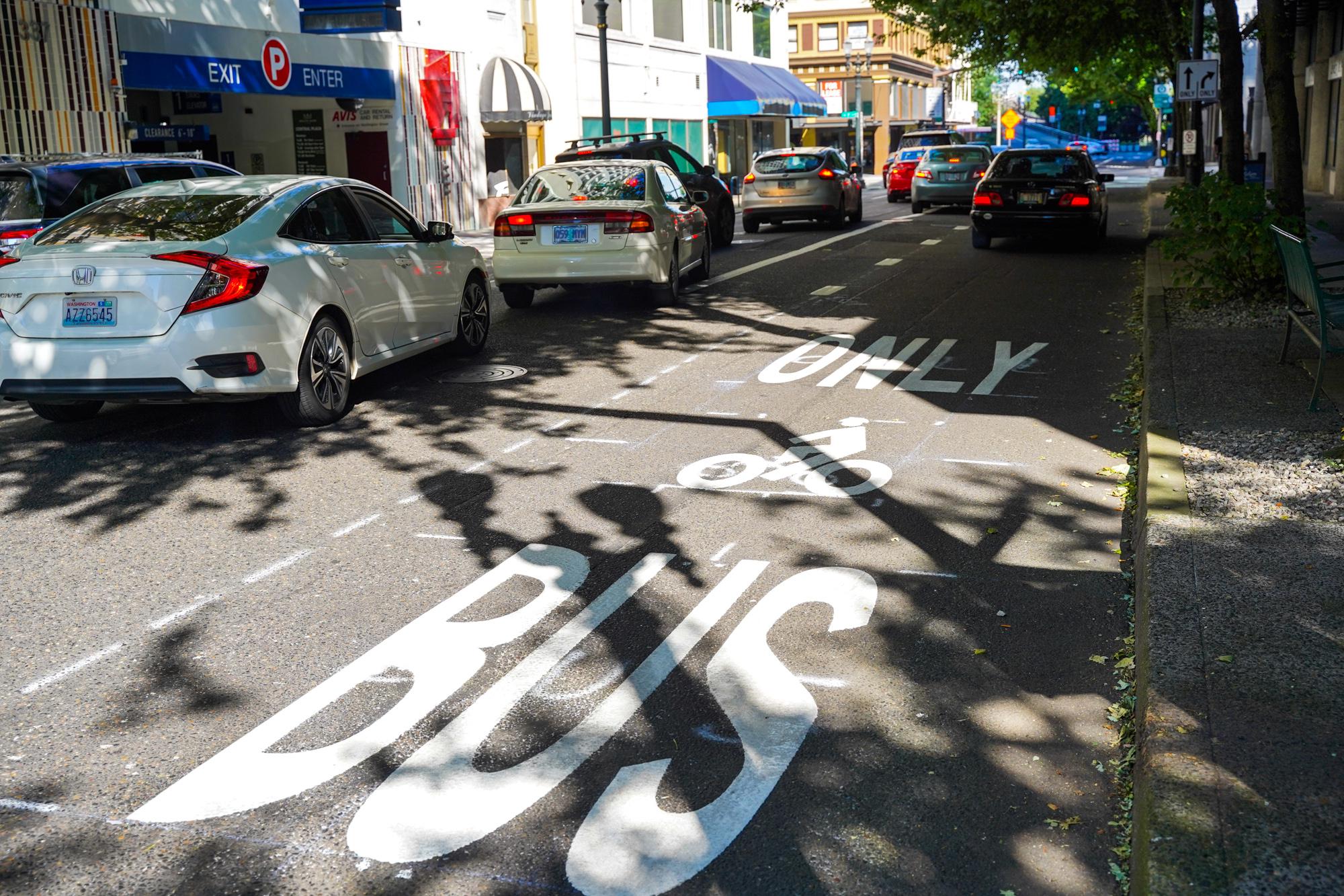 City beefs up bike lanes, seeks input on SW Alder Street Rose Lane project