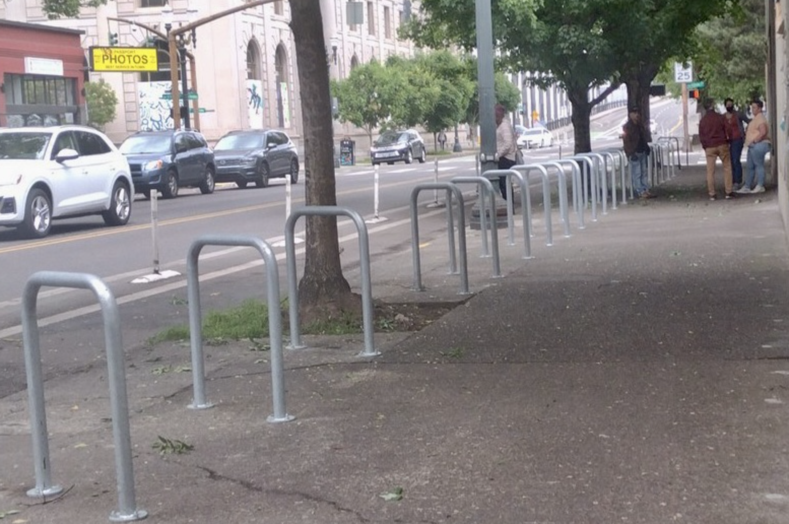 New Bike Racks at Citizens Bank Park - Bicycle Coalition of