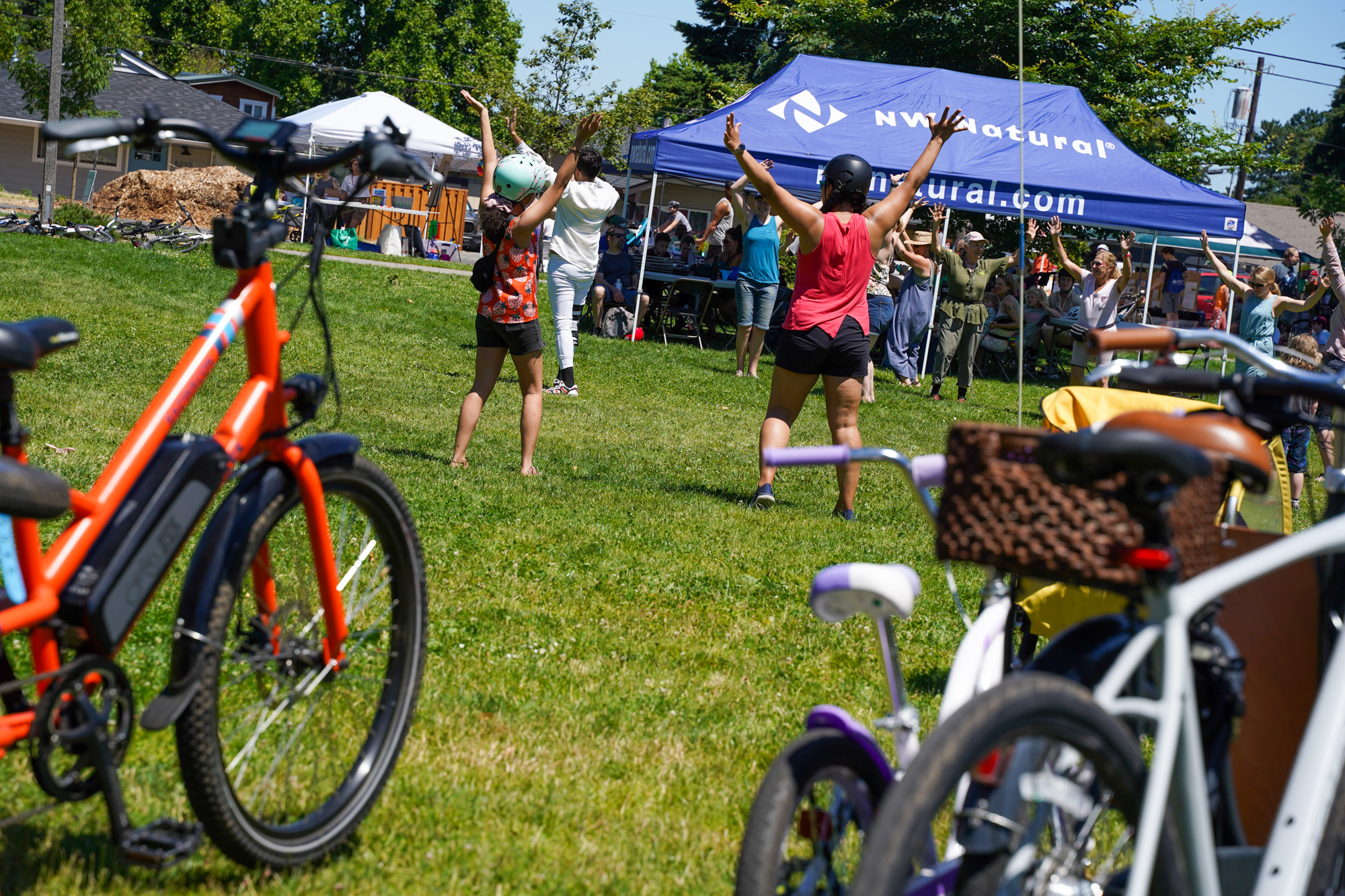 Despite stifling heat, Sunday Parkways makes successful return