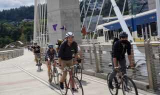 Skeptics fear Interstate Bridge will be too high for bikers and walkers