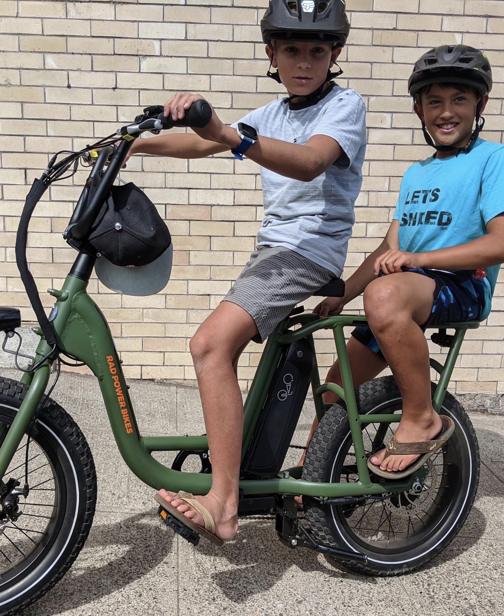 Electric Bike for Adults and Beginner, Ebike for Kids & Youth Ages 7+ Years, Fat Tire Electric Bike, Oil Slick