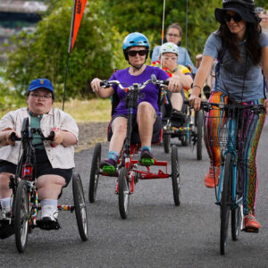 Adaptive bike ride