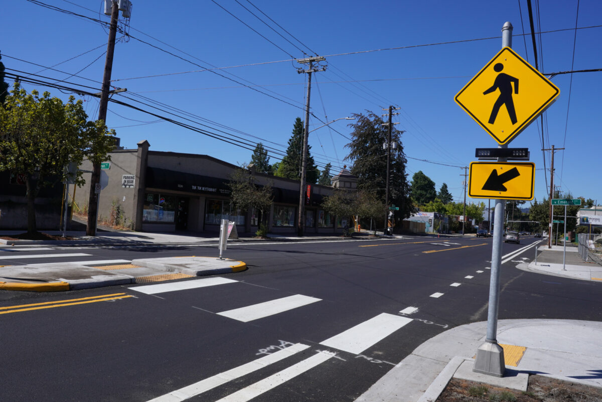 ODOT adds bike lanes to key section of N Lombard BikePortland