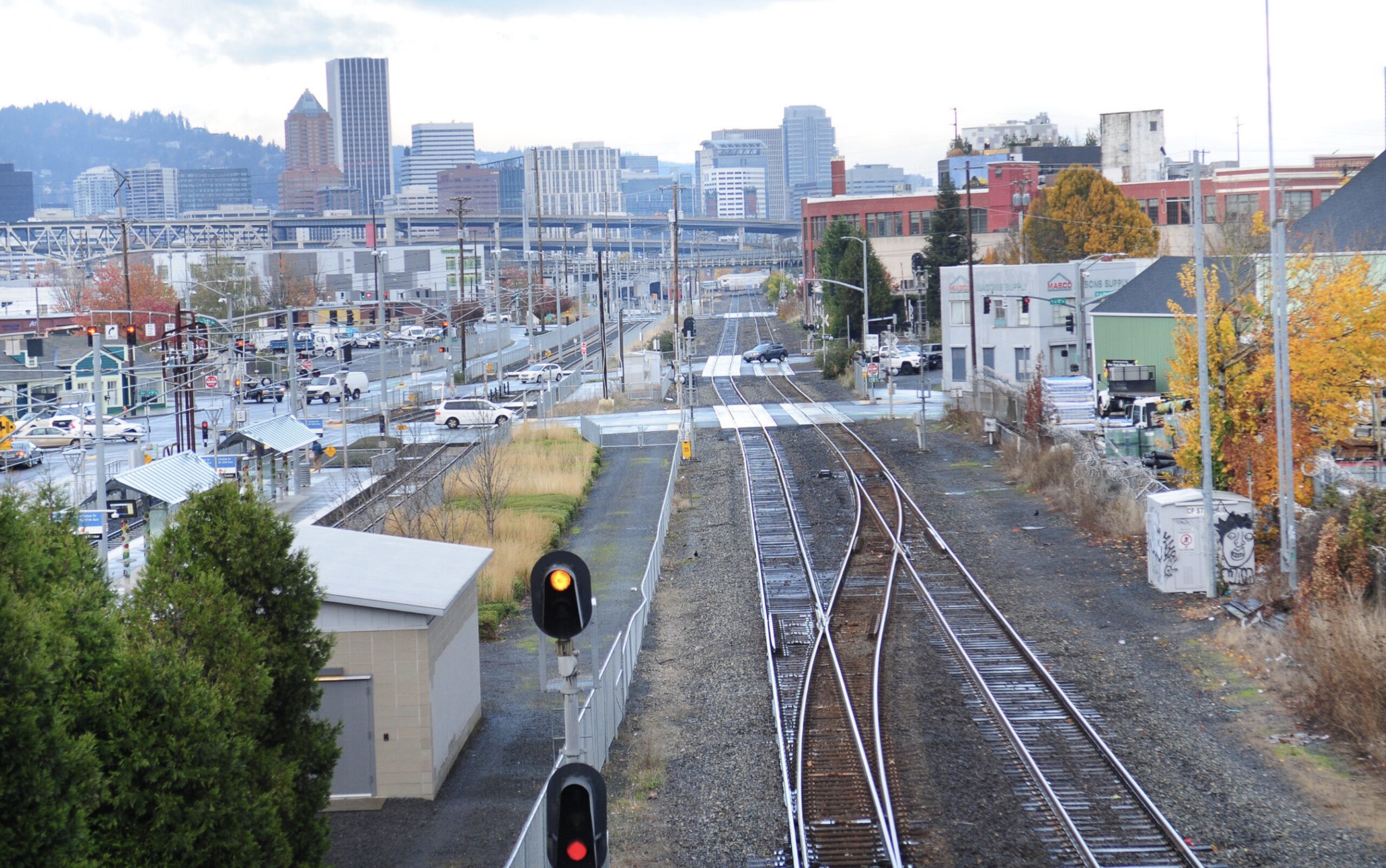 Portland, OR by Rail