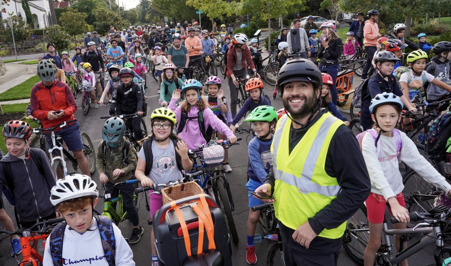 Sam Balto On How To Start A Bike Bus Of Your Own BikePortland