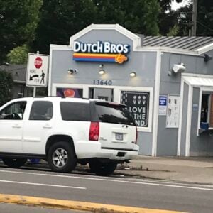 Reader says Dutch Bros employees intentionally park in SE Division St bike lane