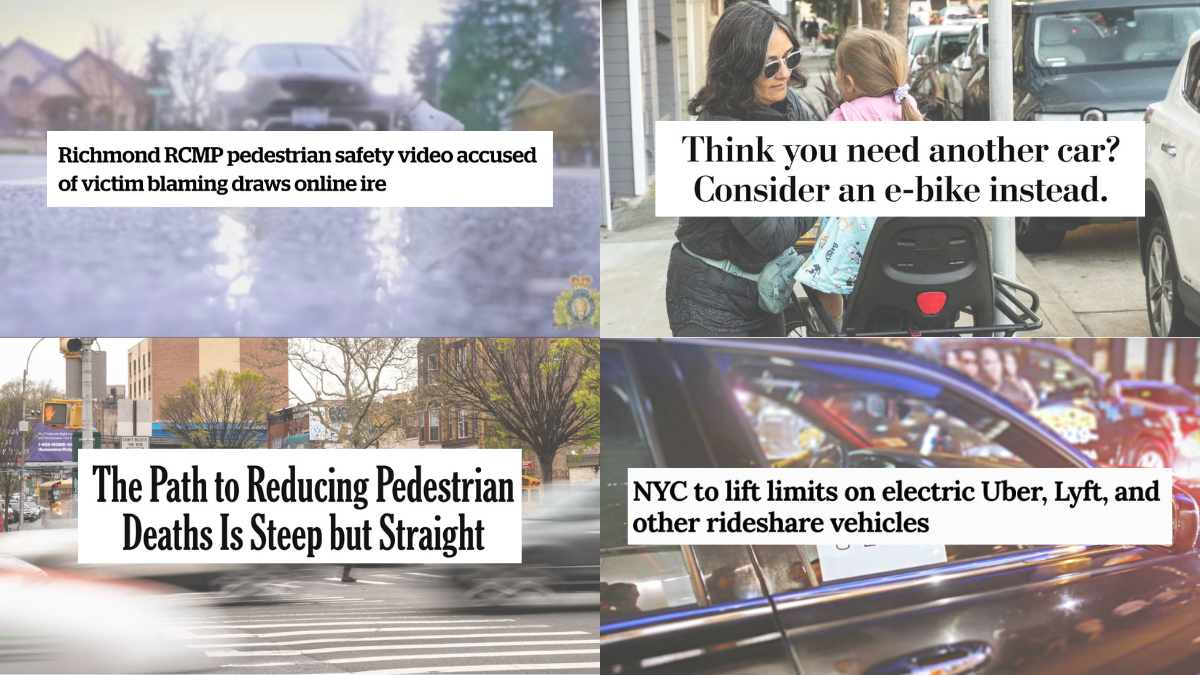 Monday Roundup: Worst PSA ever, e-car greenwashing, how to save lives, and  more – BikePortland