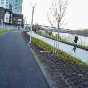 New section of South Waterfront Greenway path-6