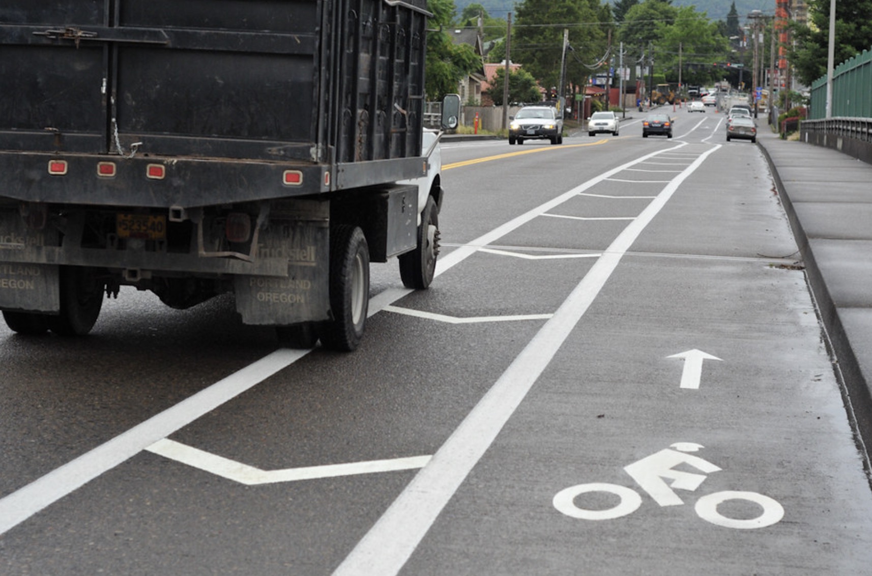 Trucking advocates say they've been squeezed by road diets, want