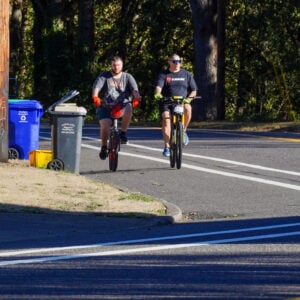 New bike lanes N Willamette Blvd -9