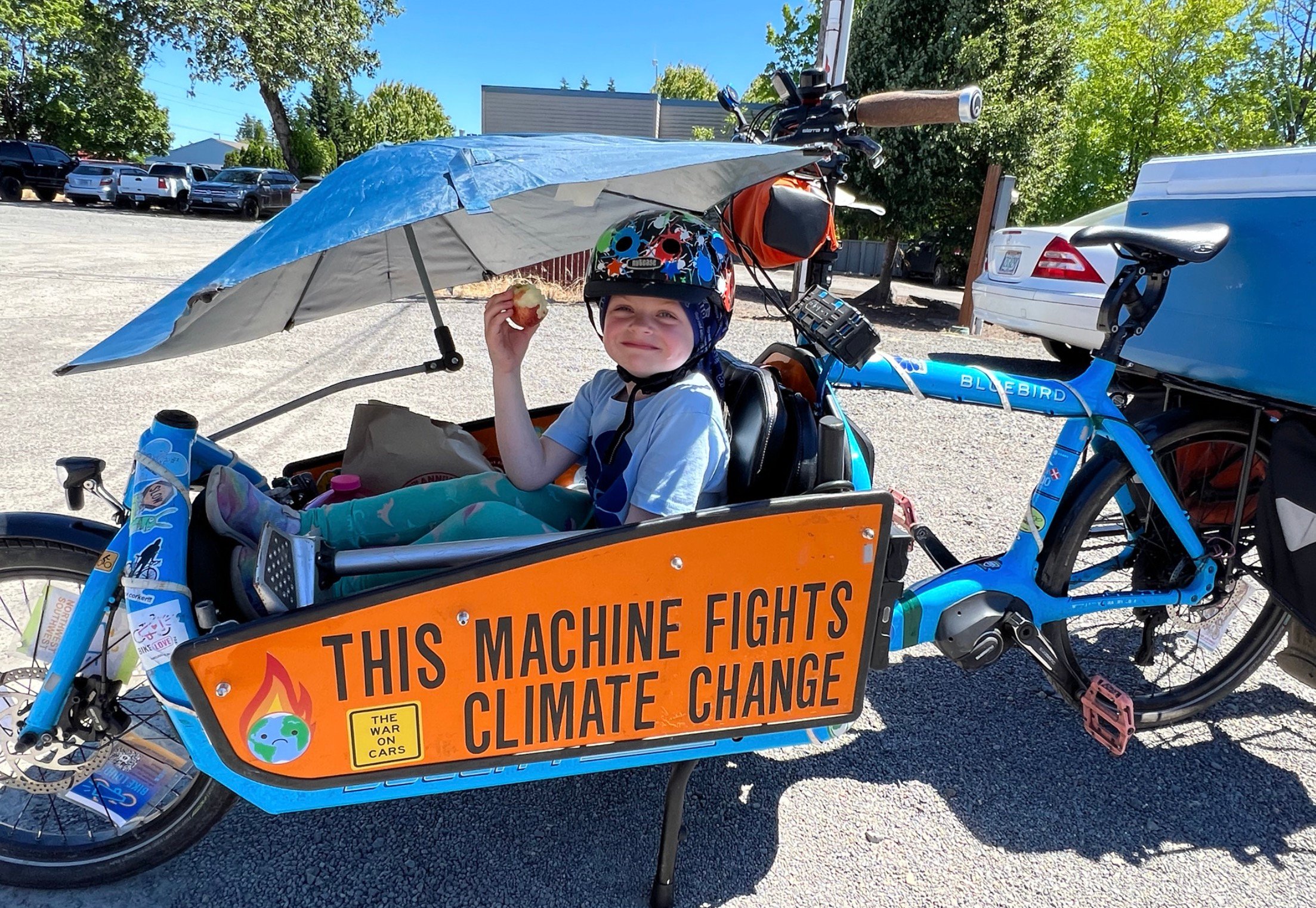 Three Families Cycling to Fight Climate Change – BikePortland