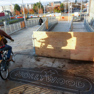 New Bike Ramp at Hollywood Transit Center-1