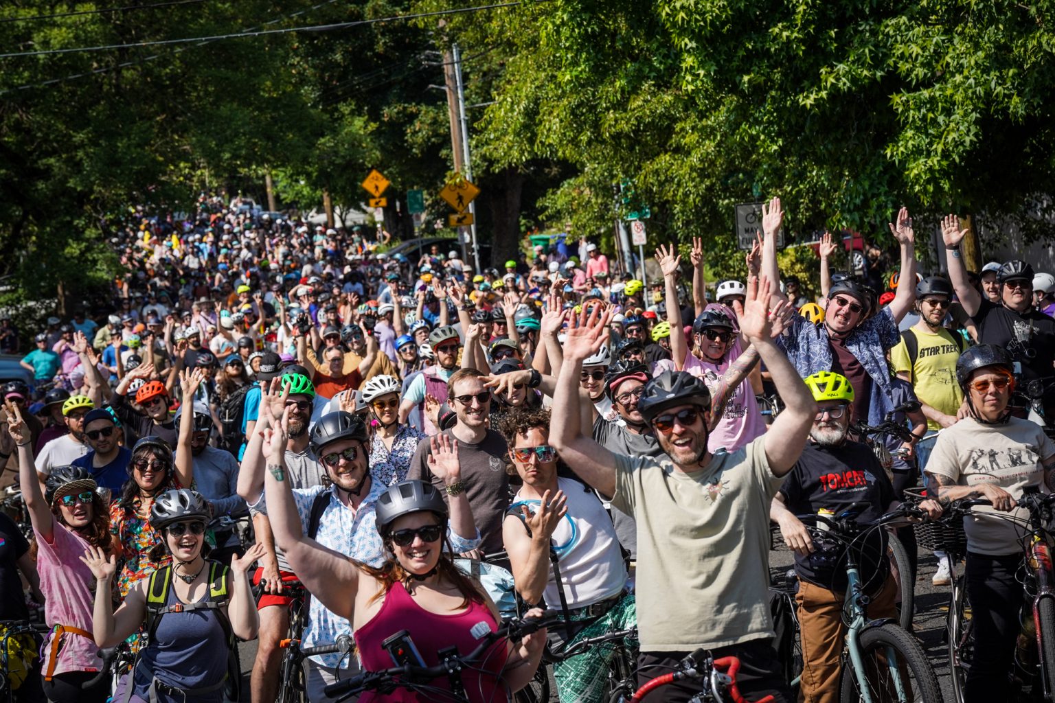Bike Summer Kickoff Ride – Full Photo Gallery – BikePortland