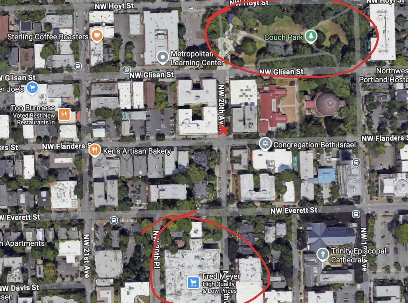 diverters1-1400x1041 Remove traffic diverters in the name of public safety – BikePortland